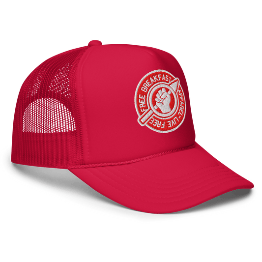 LIVE FREE Foam Trucker in Blood