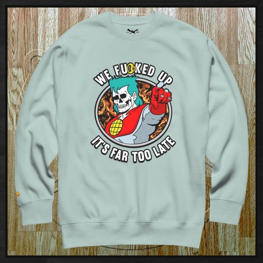 Captain Damnit Crewneck Sweatshirt