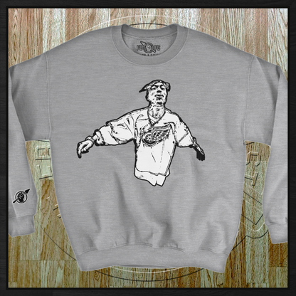 Camiseta GTFOMF Crewneck na cor Carbon Gray