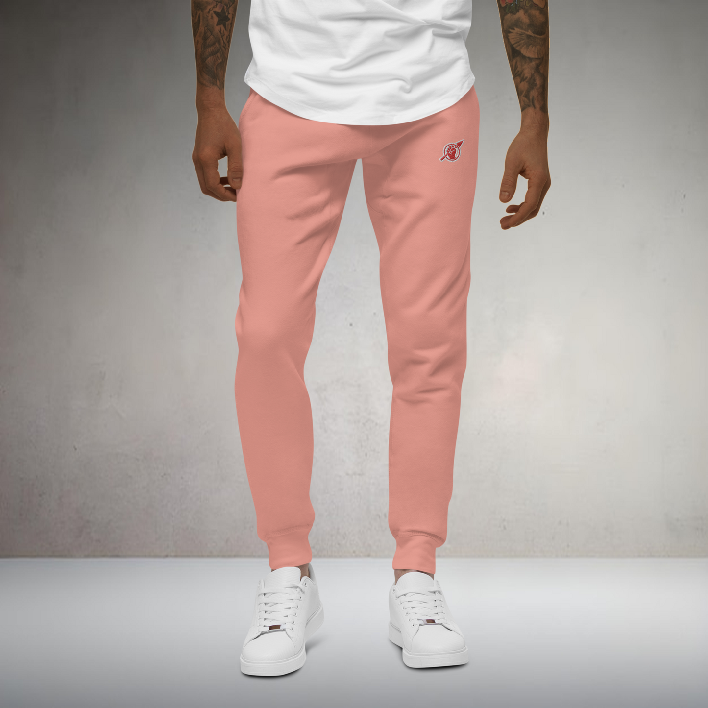 Fist and Spear Joggers in DustyRose