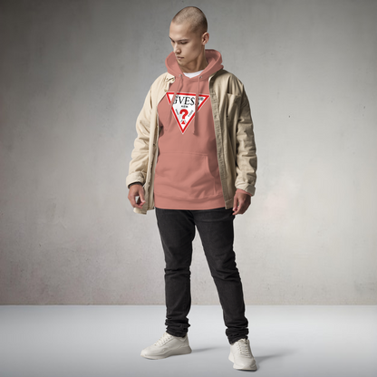 Zero Fvcks Hoodie in DustyRose