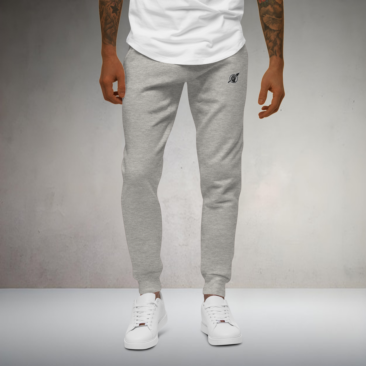 Fist and Spear Jogger in CarbonGray