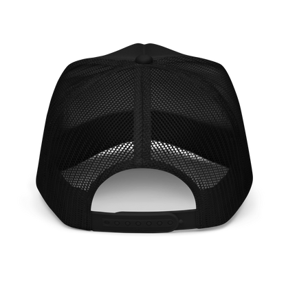 LIVE FREE Foam Trucker in JetBlack