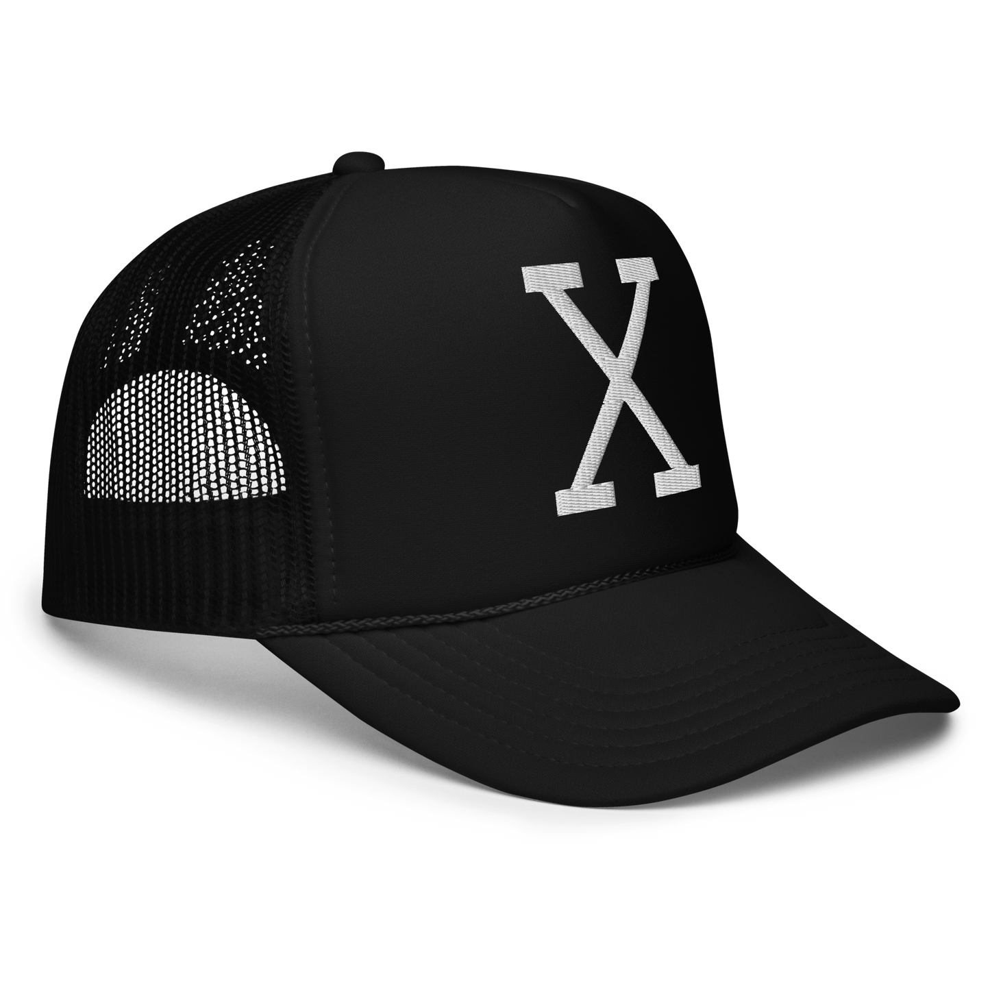 The X Foam Trucker in JetBlack