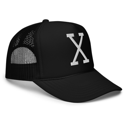 The X Foam Trucker in JetBlack