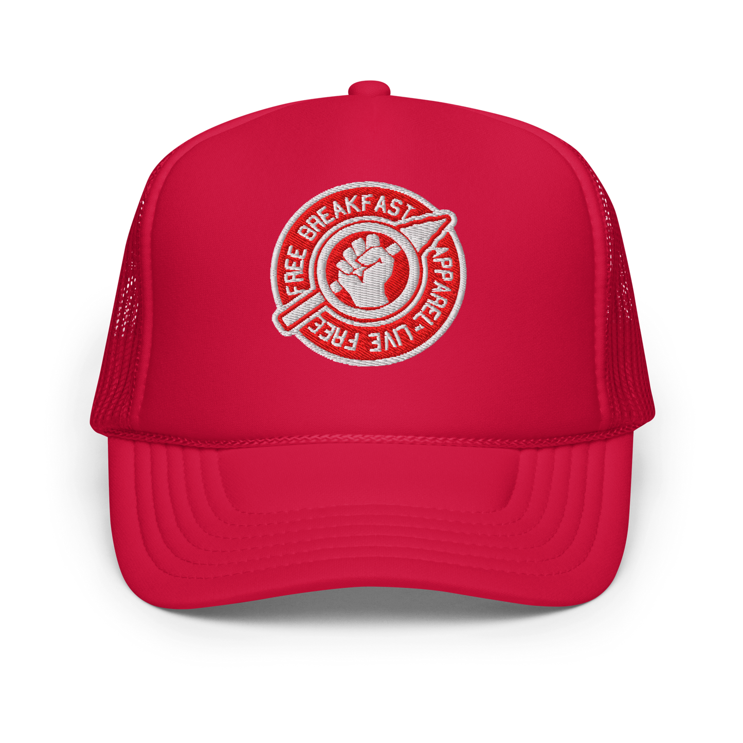 LIVE FREE Foam Trucker in Blood