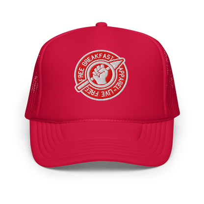 LIVE FREE Foam Trucker in Blood