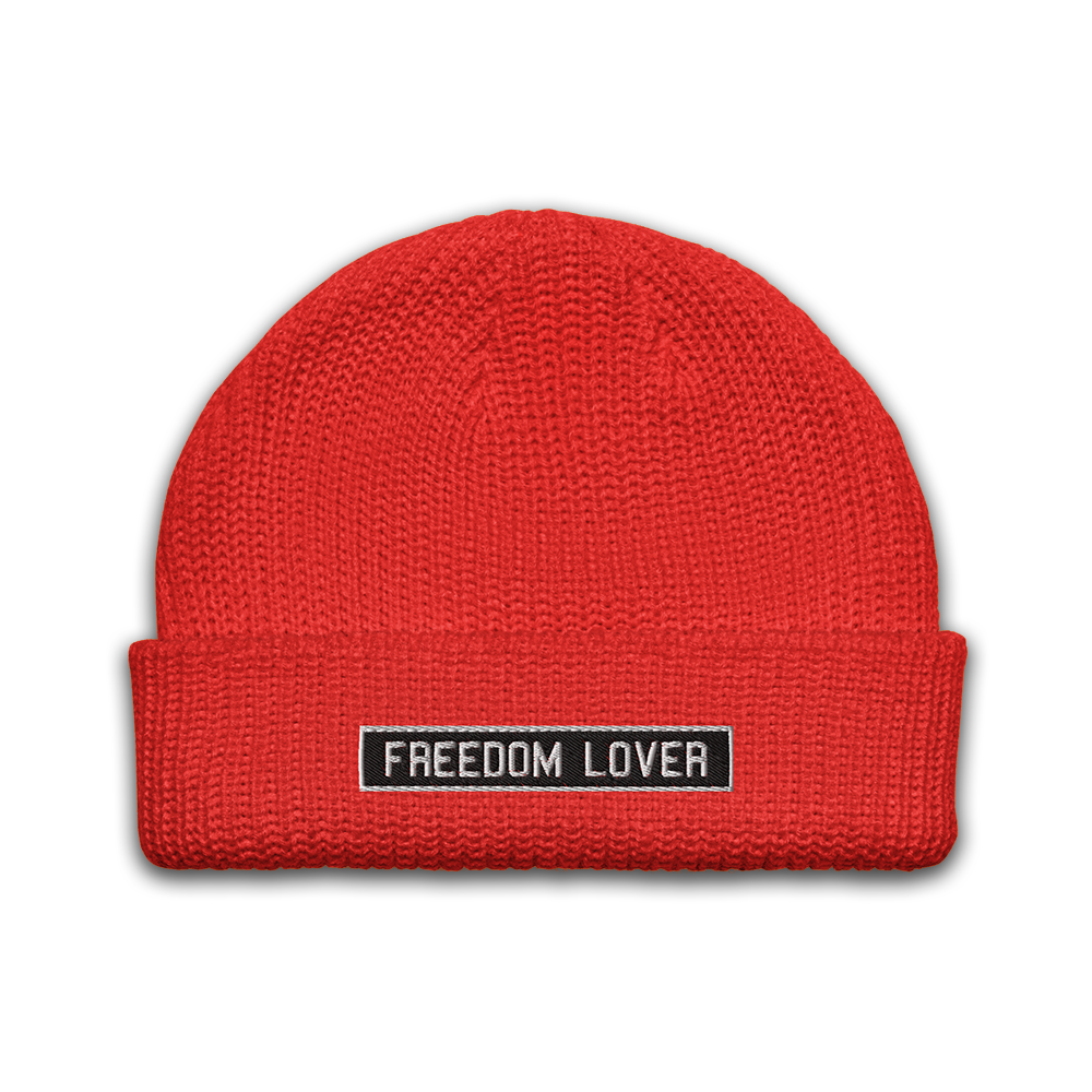 Freedom Lovers Beanie in Blood