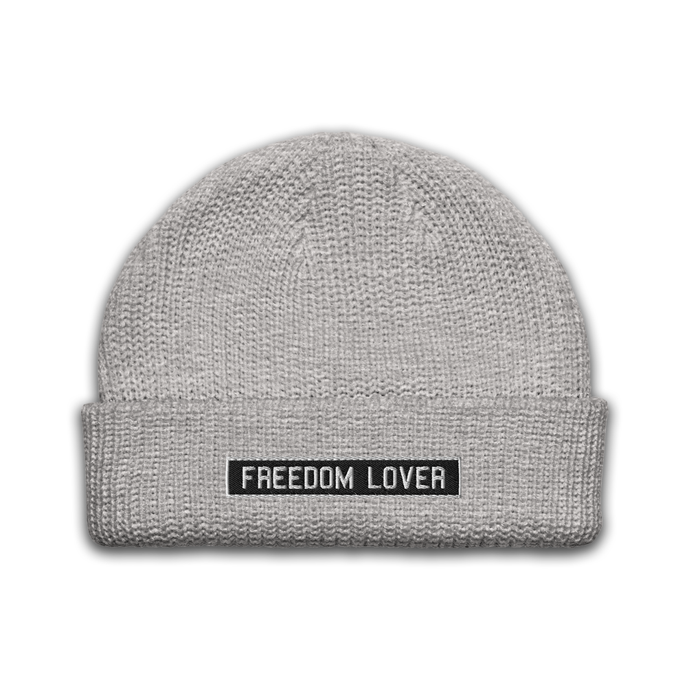 Freedom Lovers Beanie in HeatherGray