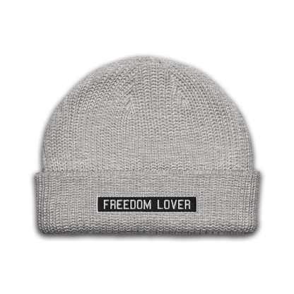 Freedom Lovers Beanie in HeatherGray
