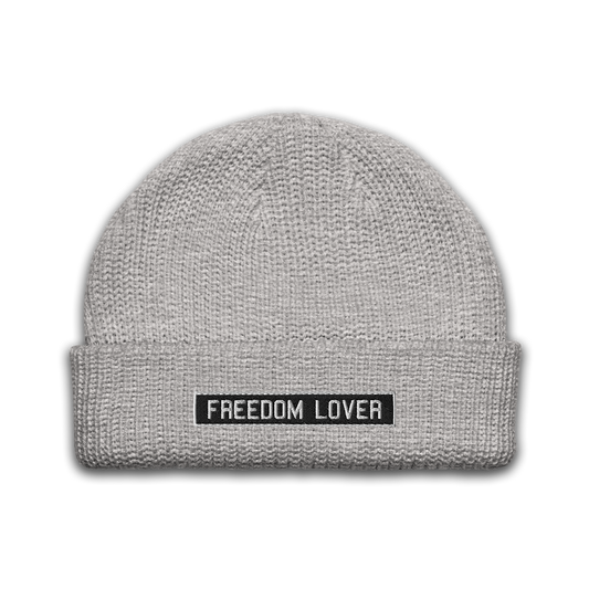 Freedom Lovers Beanie in HeatherGray