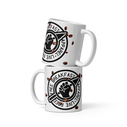 LIVE FREE Logo Mug