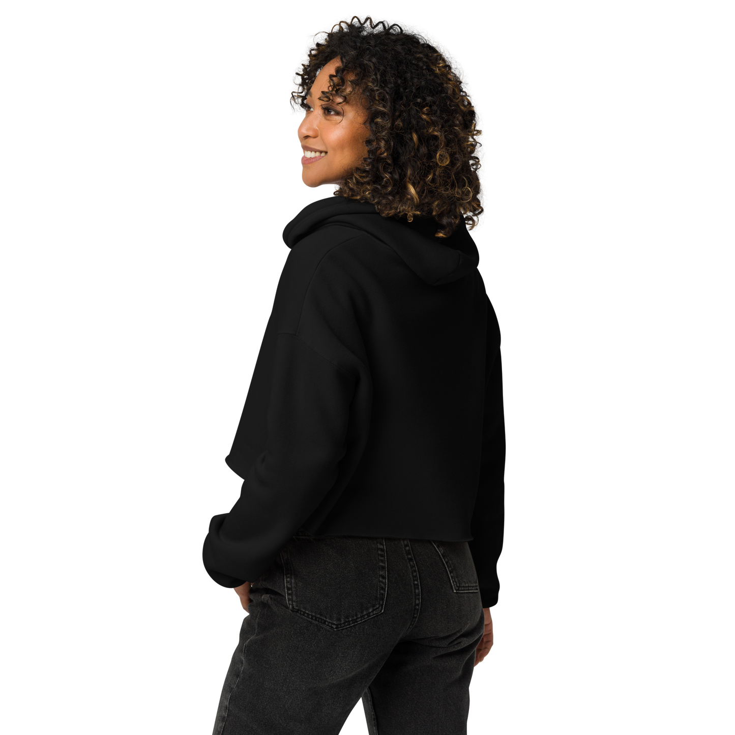 TrEat Her Right Ladies Crop Hoodie