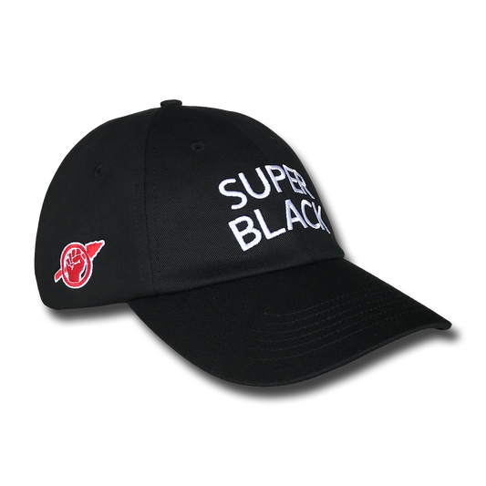 Super Black Dad Hat - Free Breakfast Apparel